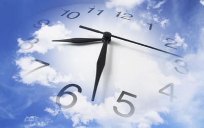 حسب توقيت السما!