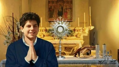 بمناسبة زيارة ذخائر الطوباوي كارلو أكوتيس إلى لبنان.. ترتيلة بصوت الأب جان عقيقي