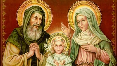 القدّيسين يواكيم وحنه والدي سيدتنا مريم العذراء