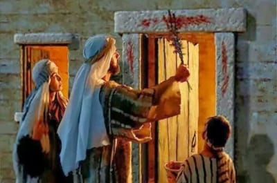 دماء على الباب