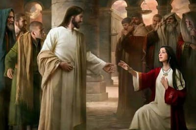 "من لمَسَني؟"