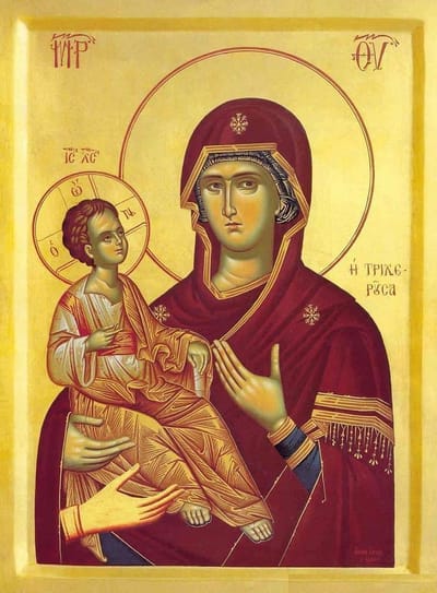 "العذراء ذات الثلاثة أيدي"