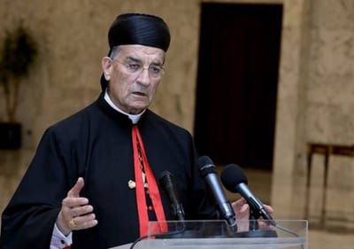 نداء من البطريرك الراعي إلى دول العالم والمؤسسات الخيرية