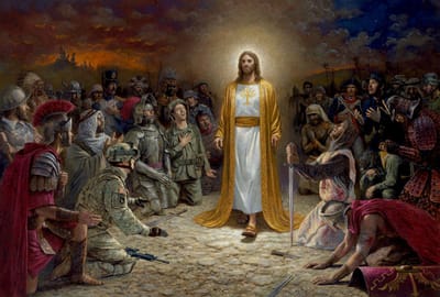 عِنْدَمَا تَرْفَعُونَ ٱبْنَ الإِنْسَان، تَعْرِفُونَ حِينَئِذٍ أَنِّي أَنَا هُوَ