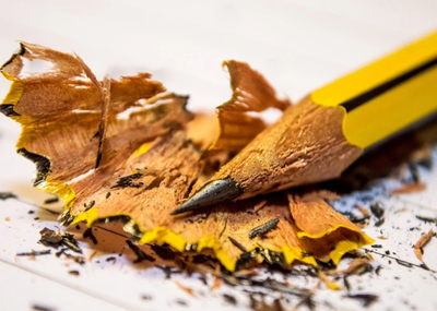 أتعلّم من القلم الرصاص