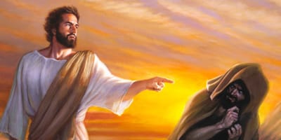 أَنا أَعْرِفُ مَنْ أَنْت: أَنْتَ قُدُّوسُ الله...