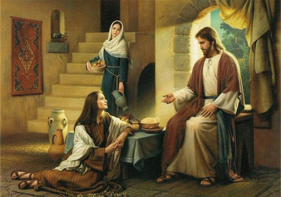 مَرْيَمُ ٱخْتَارَتِ ٱلنَّصِيبَ ٱلأَفْضَل، وَلَنْ يُنْزَعَ مِنْها