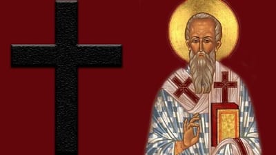 القديس أمبروسيوس أسقف ميلانو