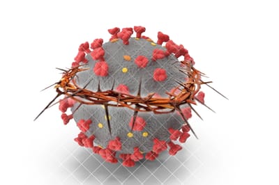 بين كورونا الإنسان و couronne المسيح (بالفيديو)