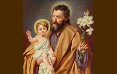 القديس يوسف خطيب سيدتنا مريم العذراء