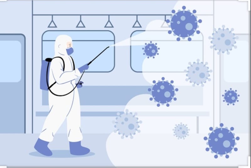 חיטוי רכב או תחבורה ציבורית