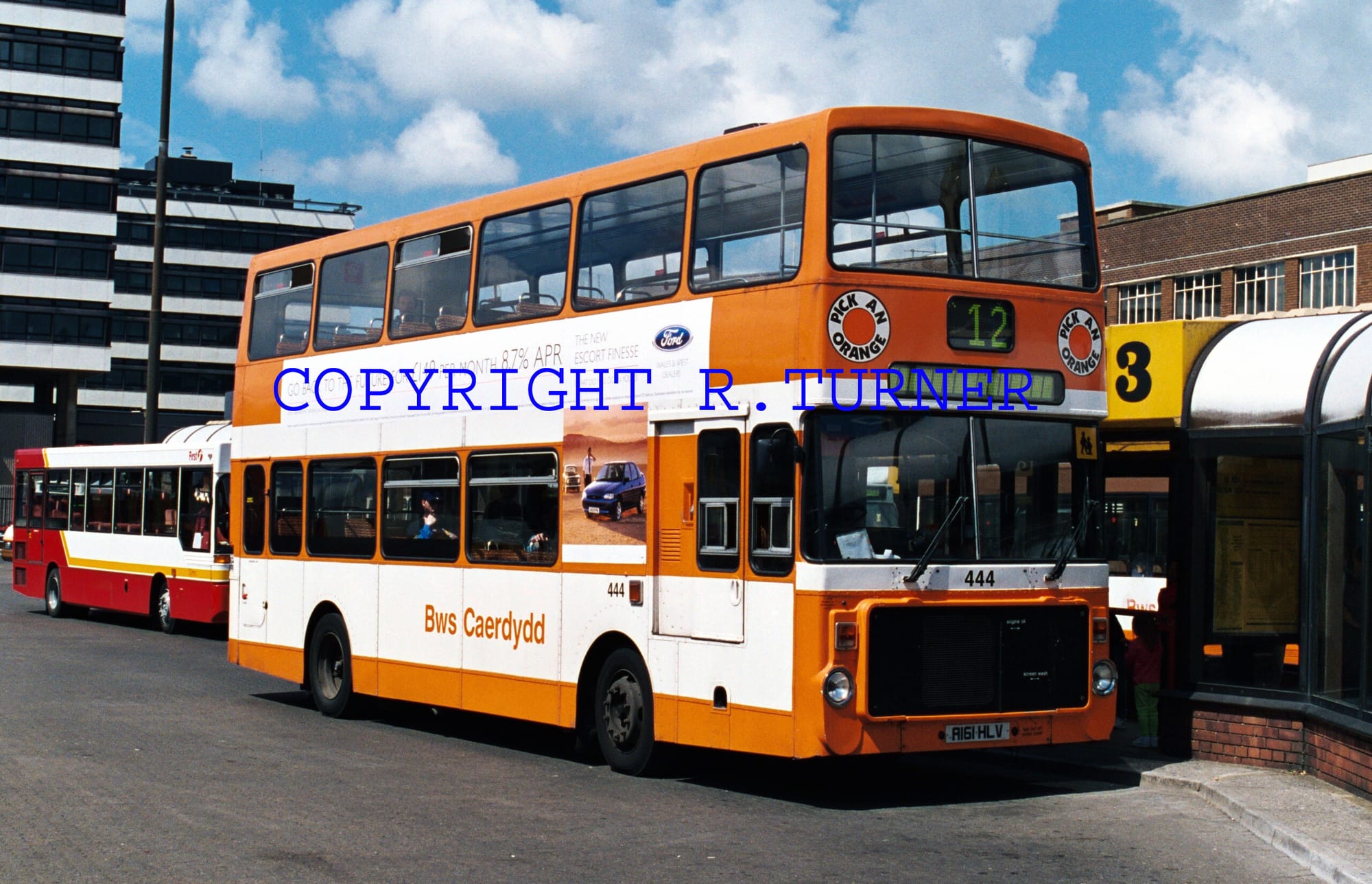 Cardiff Bus 444 A161 HLV.
