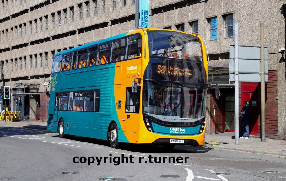 Cardiff Bus 303 CN65 AAJ.