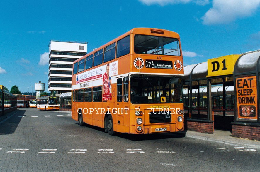 Cardiff Bus 436 A436 VNY.