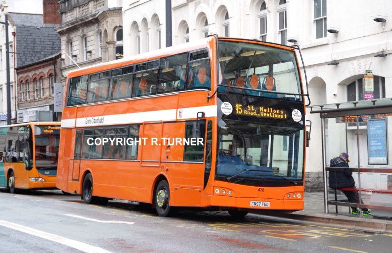 Cardiff Bus 472 CN57 FGD.