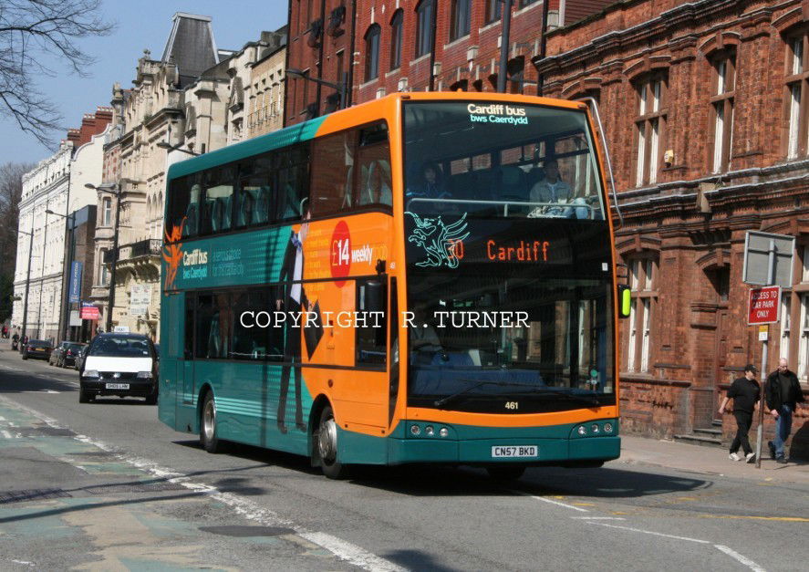 Cardiff Bus 461 CN57 BKD.