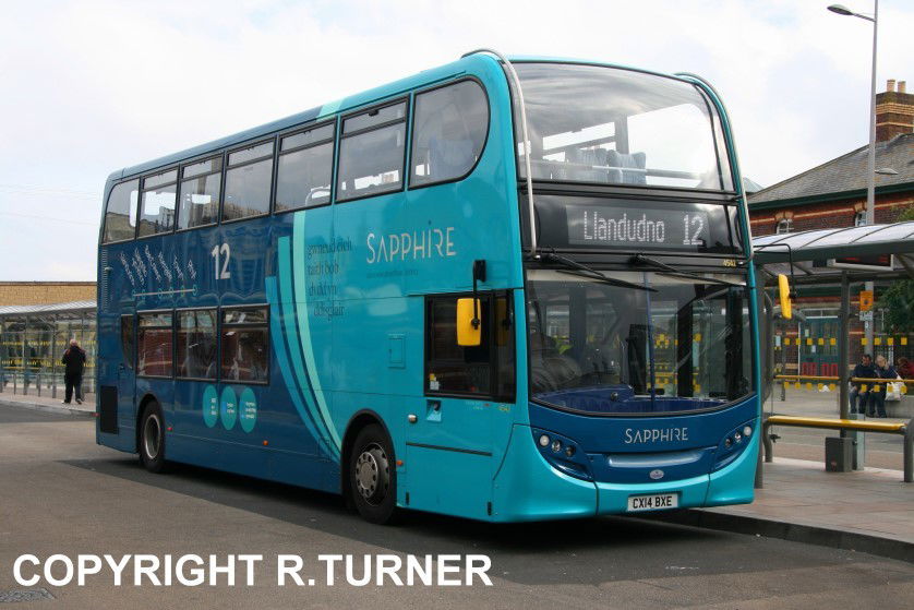 Arriva Buses Wales 4542 CX14 BXE.