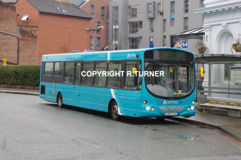 Arriva Buses Wales 2647 CX07 CTU.