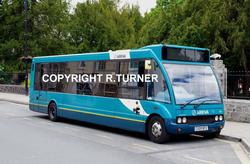 Arriva Buses Wales 688 CX09 BFZ.