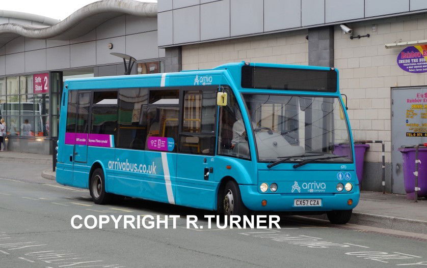 Arriva Buses Wales 670 CX57 CZA.