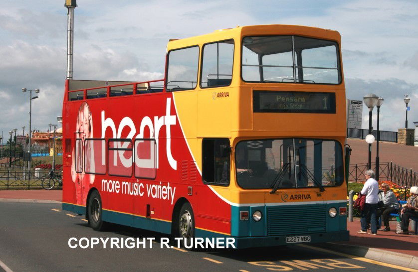 Arriva Buses Wales 3987 E227 WBG.