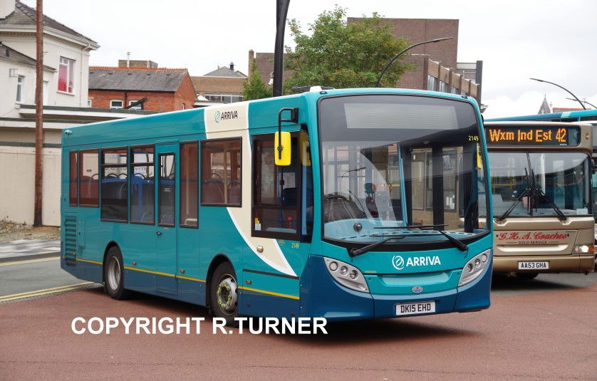 Arriva Buses 2149 Wales DK15 EHD.