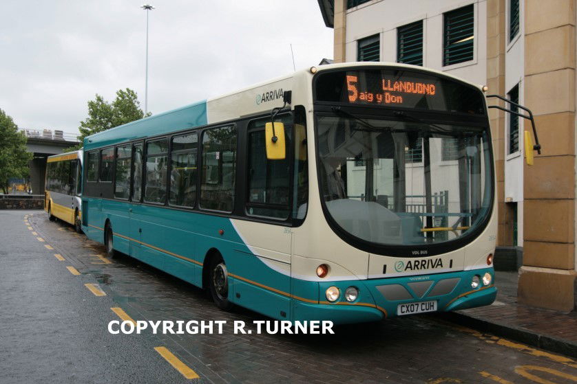 Arriva Cymru 2554 CX07 CUH.