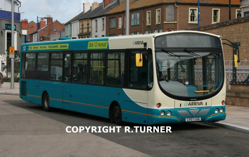 Arriva Cymru 2653 CX07 CUG.