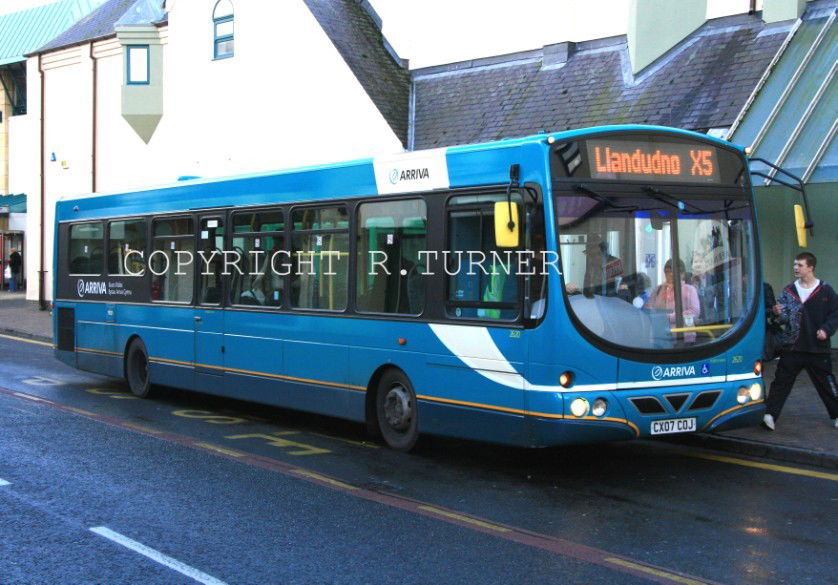 Arriva Buses Wales 2620 CX07 COJ,