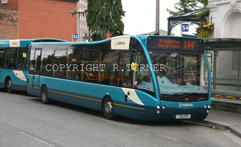 Arriva Buses Wales 999 CX11 EVH.