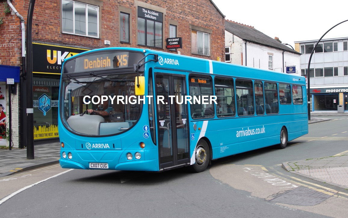 Arriva Buses Wales 2653 CX07 CUG.
