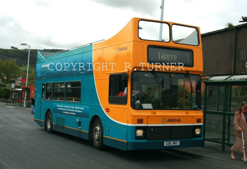 Arriva Buses Wales 3995 G35 HKY.