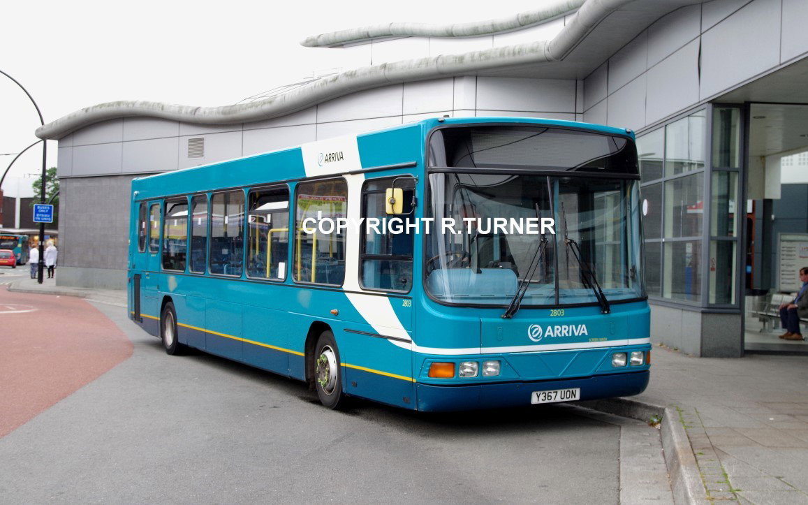 Arriva Buses Wales 2803 Y367 UON.