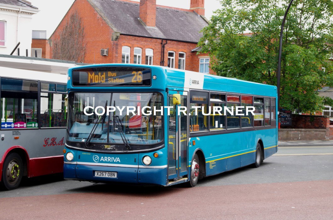 Arriva Buses Wales 2267 X267 OBN.