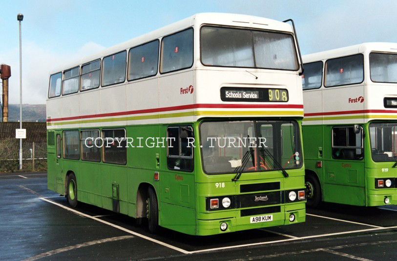 First Cymru 918 A98 KUM.