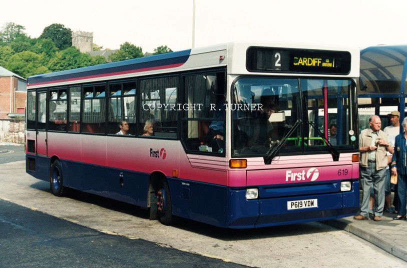 First Cymru 619 P619 VDW.