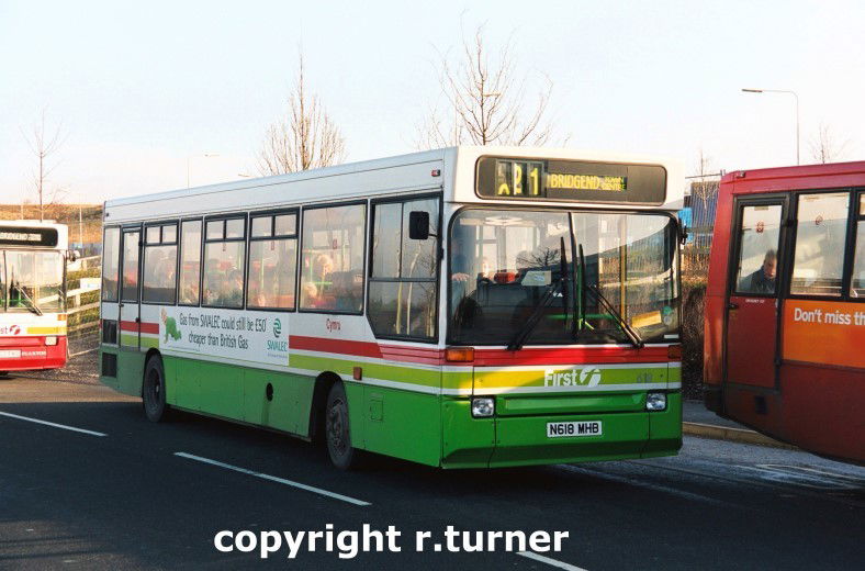 First Cymru 618 N618 MHB.