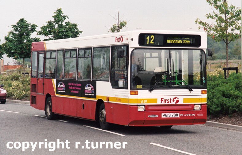 First Cymru 619 P619 VDW.