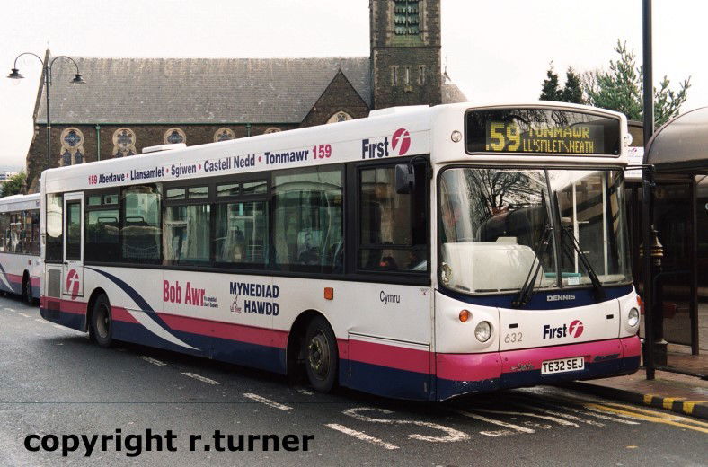First Cymru 632 T632 SEJ.