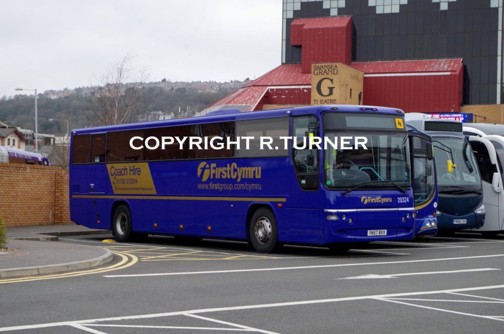 First South Wales 20324 YN57 BVX.