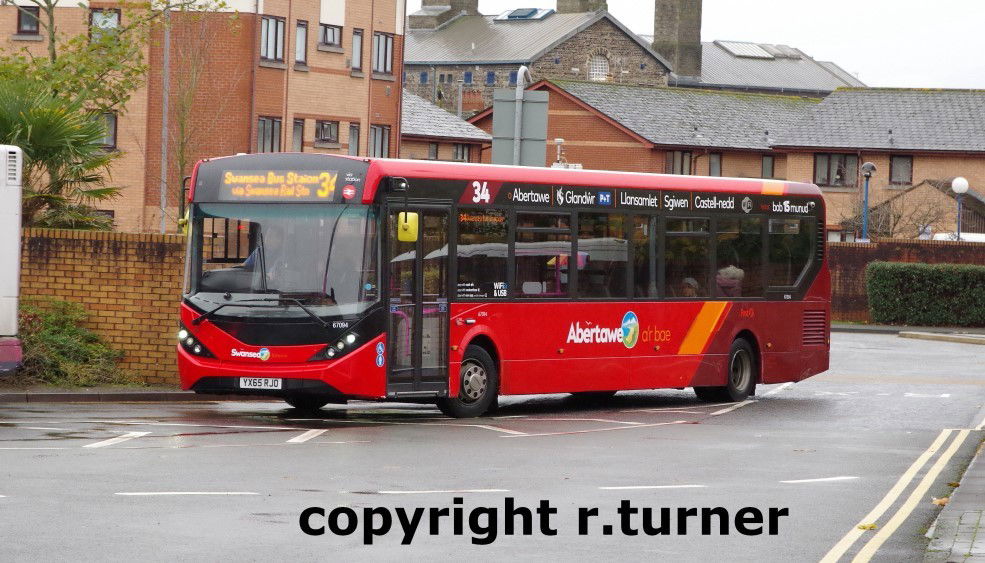 First South Wales 67094 YX65 RJO.