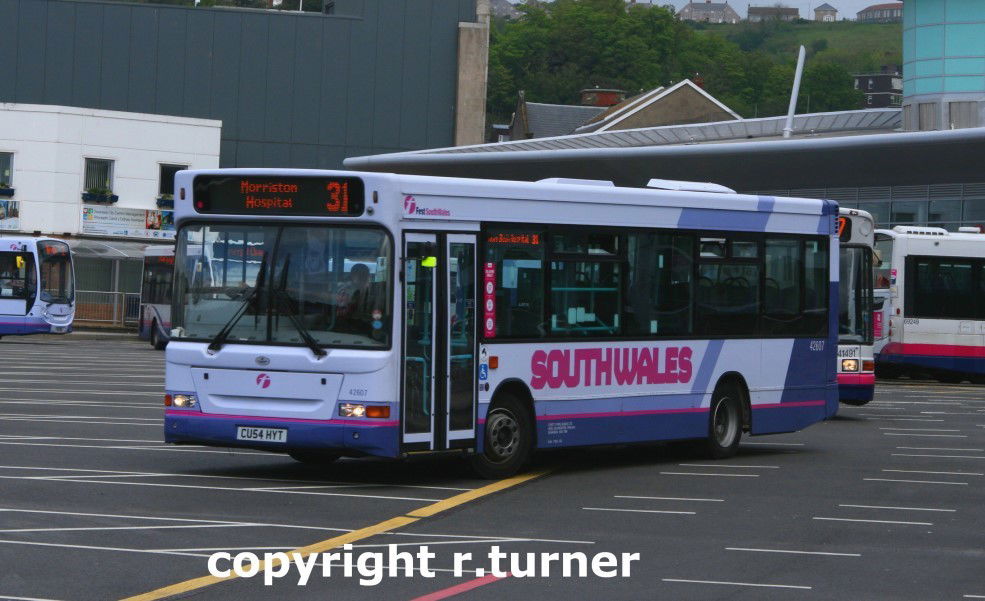 First South Wales 42607 CU54 HYT.