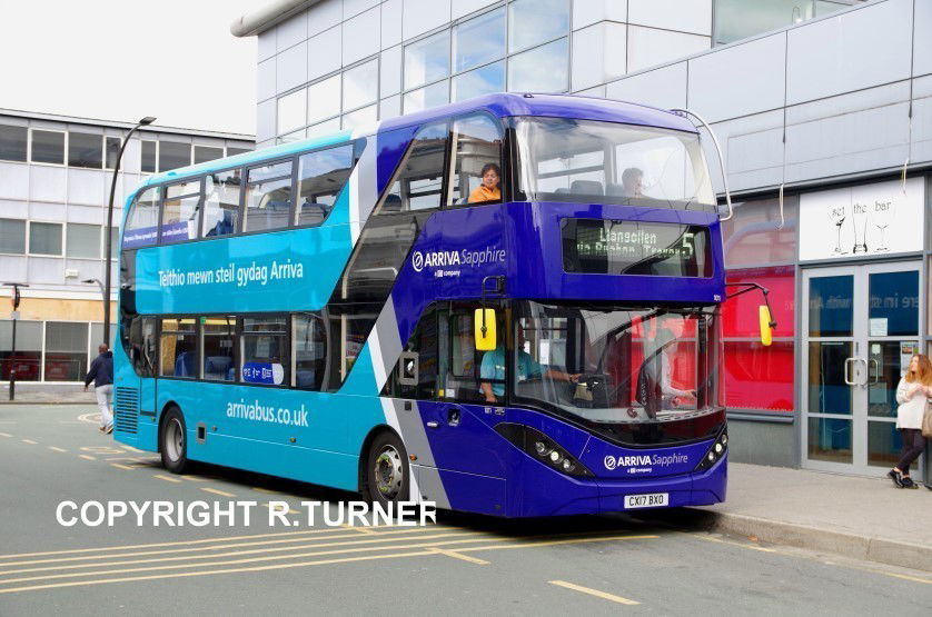 Arriva Buses Wales 1011 CX17 BXO.