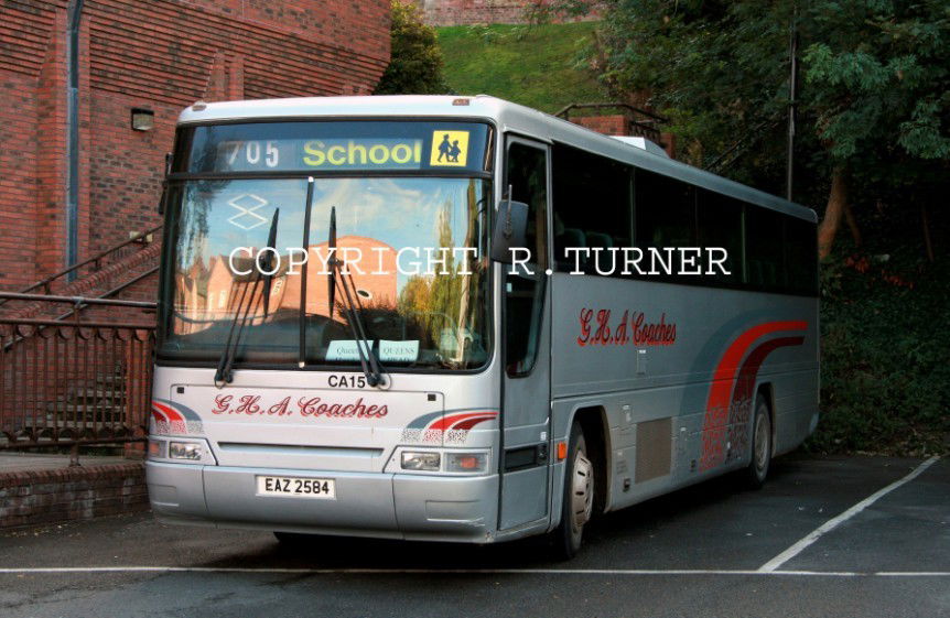 GHA Coaches CA15 EAZ 2584.