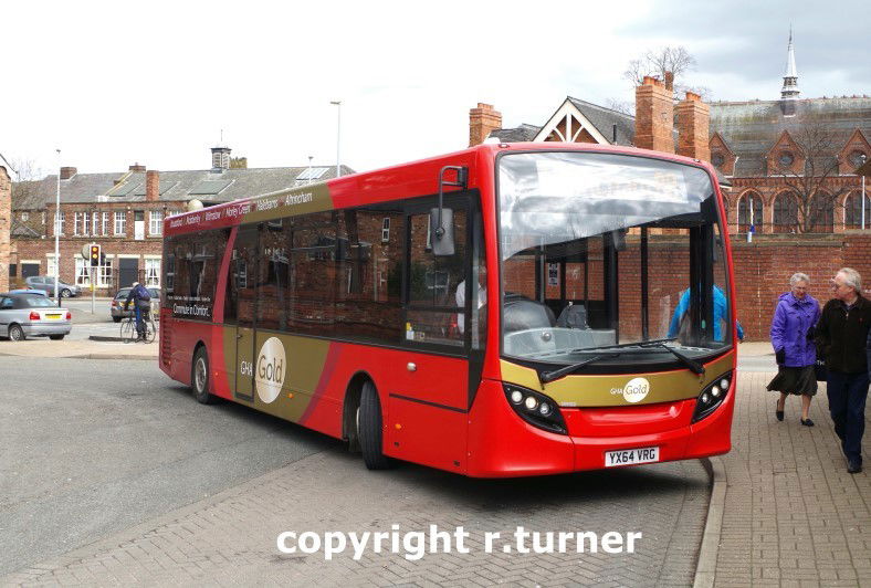 GHA Coaches 1402 YX64 VRG.