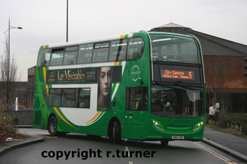Newport Bus 401 SN62 AOO.