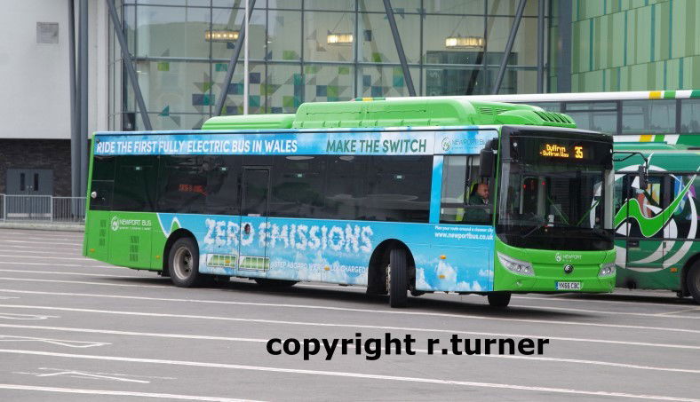 Newport Bus YK66 CBC.