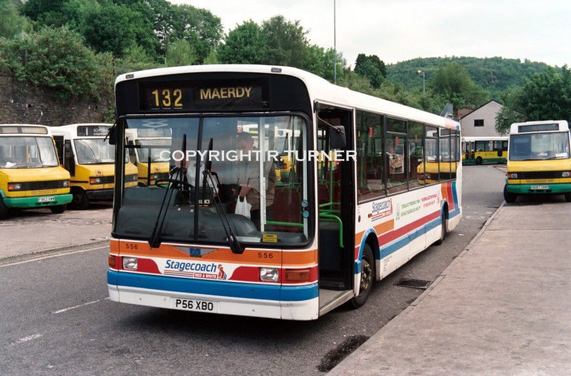 Stagecoach Red & White 556 P56 XBO.