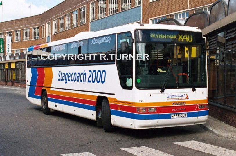 Stagecoach Red & White 778 R778 CDW.