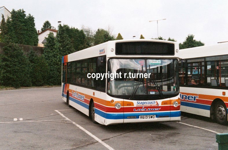 Stagecoach Red & White 613 R613 SWO.